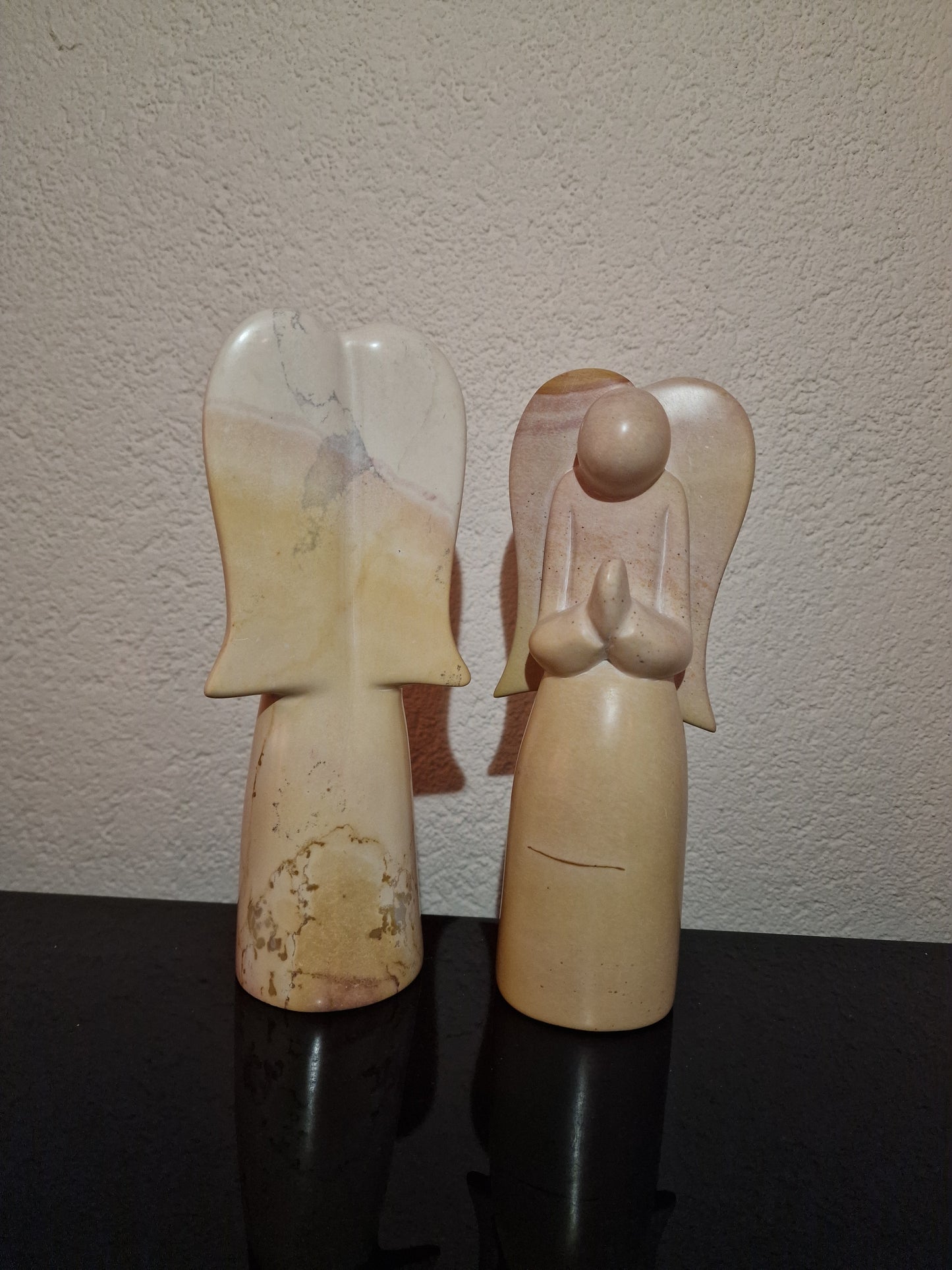 Beeld Engel - speksteen XL