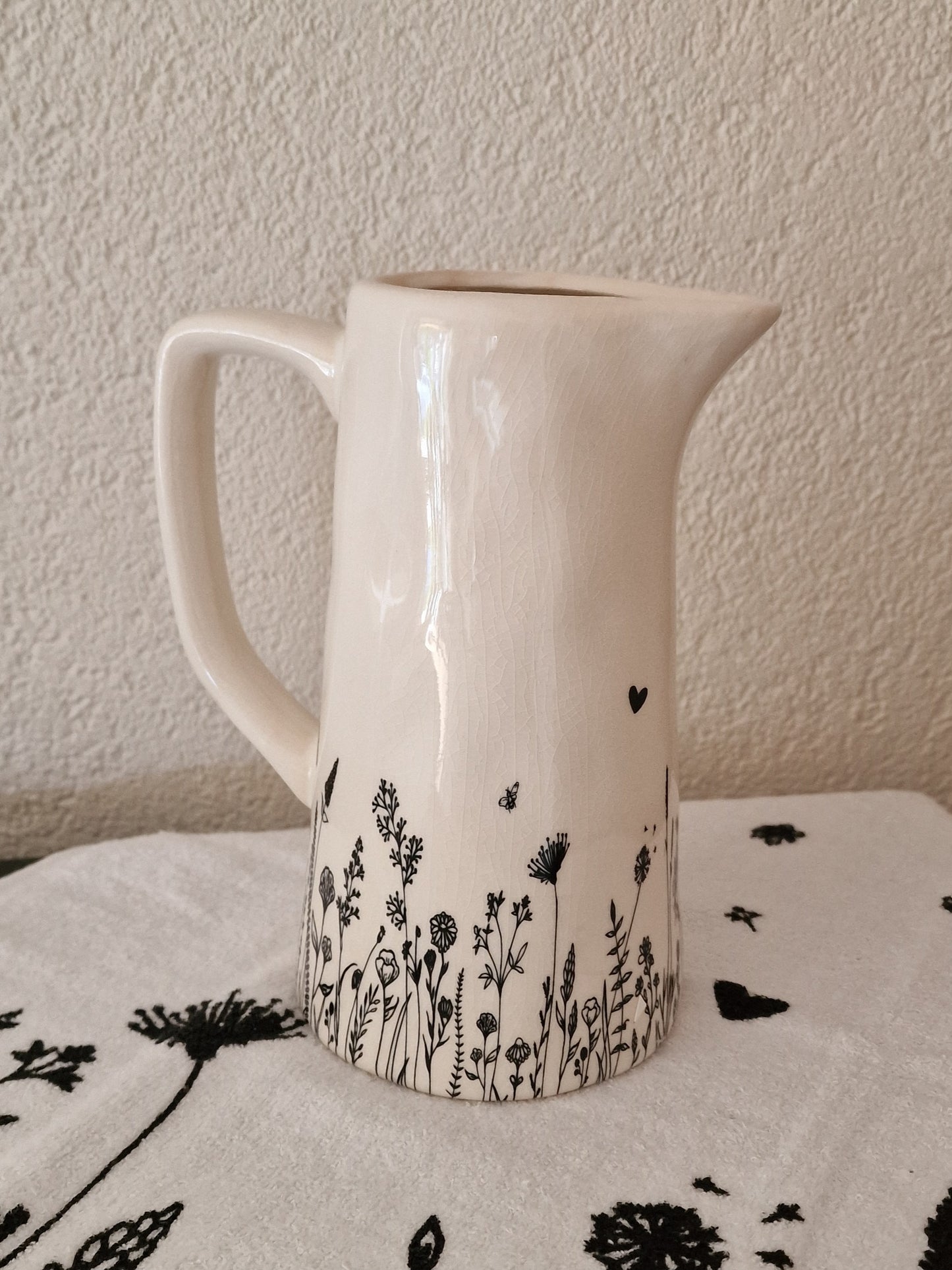 Decoratieve Schenkkan - Beige