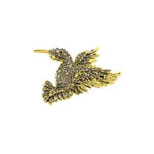 Statement broche - Kolibrie Gold Green