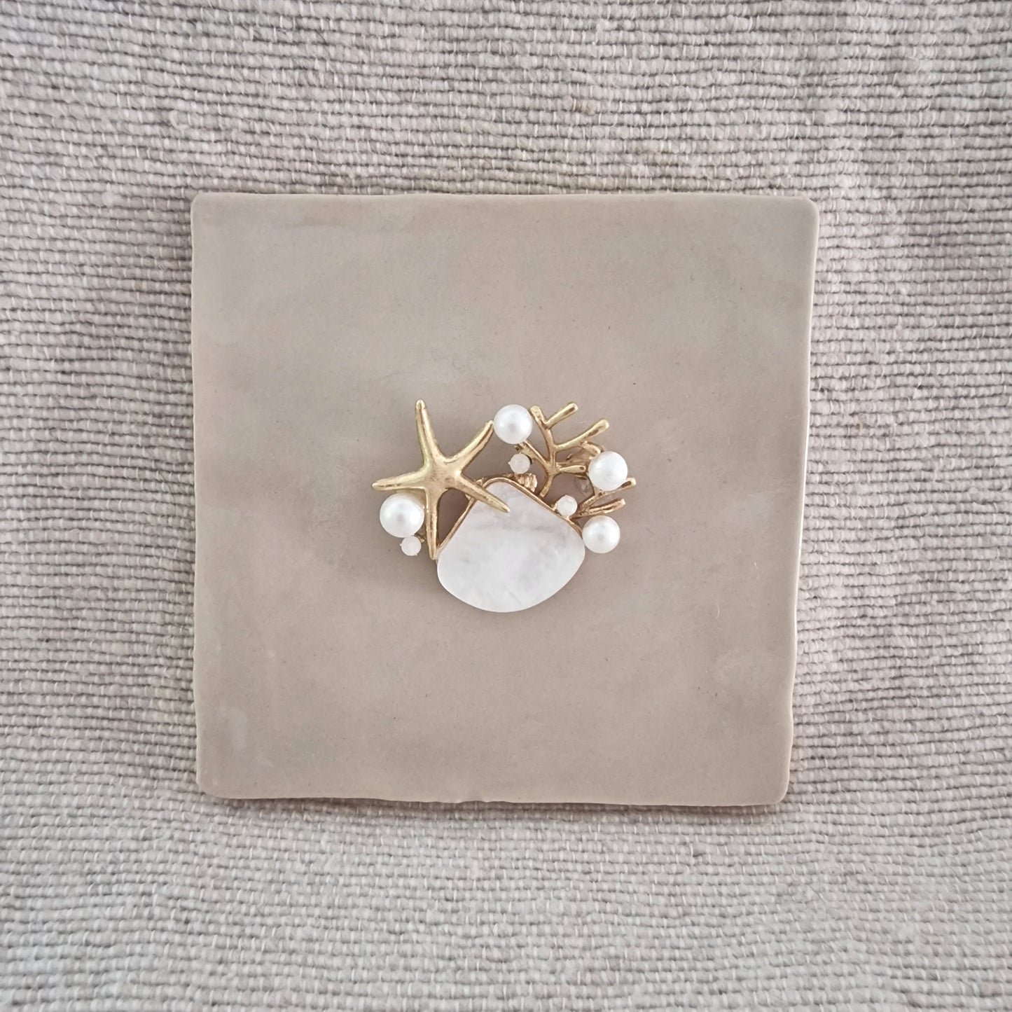 Tegeltje - 3D - Sea - Beige