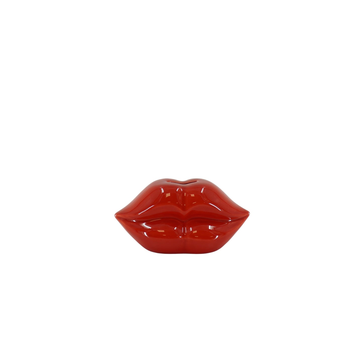 Spaarpot - Lip - Red -15x8x8cm