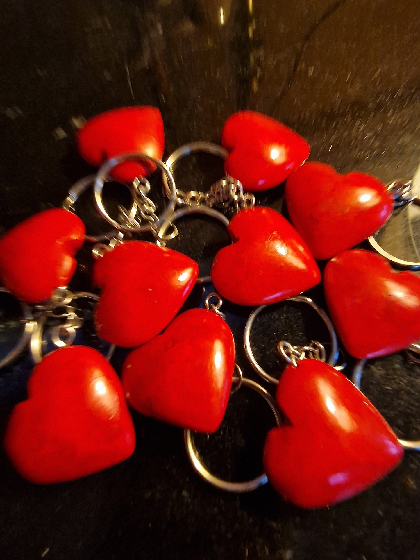 Sleutelhanger speksteen - Hartje