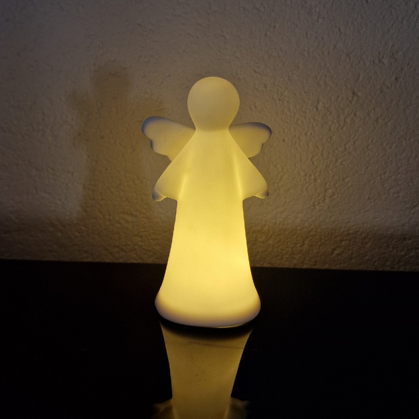 LED Keramieken Engel - 7x5x13cm