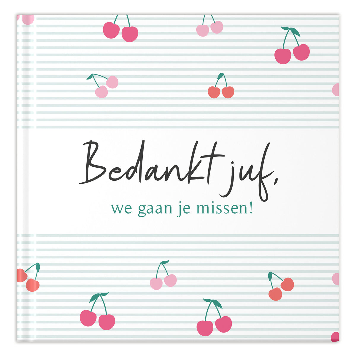 Afscheidsboekje - Liefste Juf