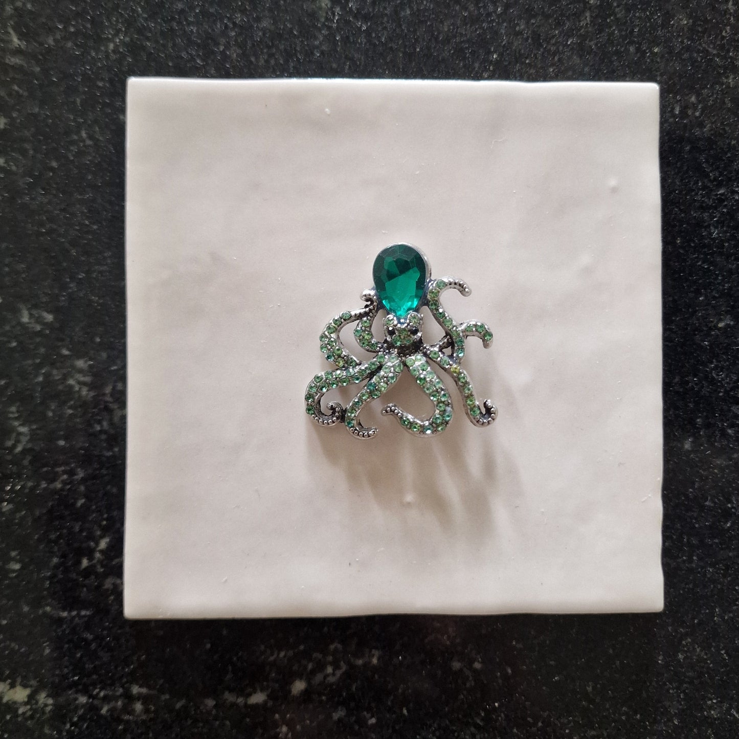 Tegeltje - 3D - Octopus - Beige