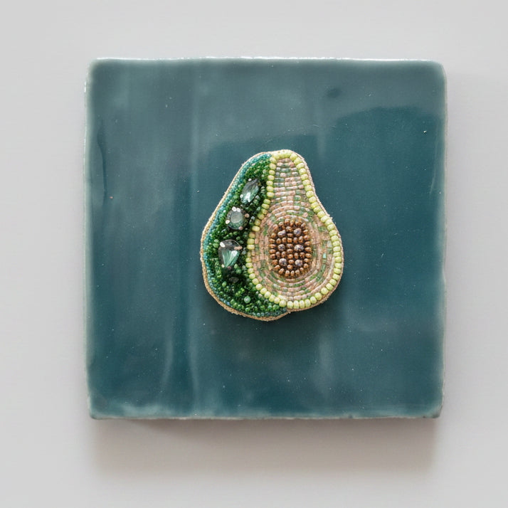Tegeltje - 3D - Avocado - Groen