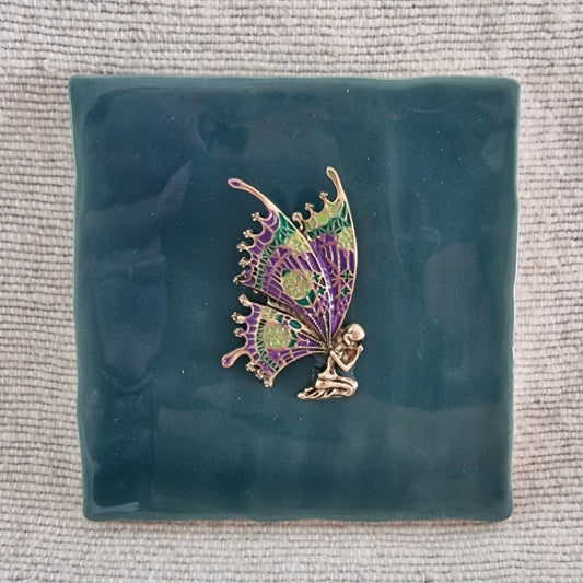 Tegeltje - 3D - Elfje - Groen