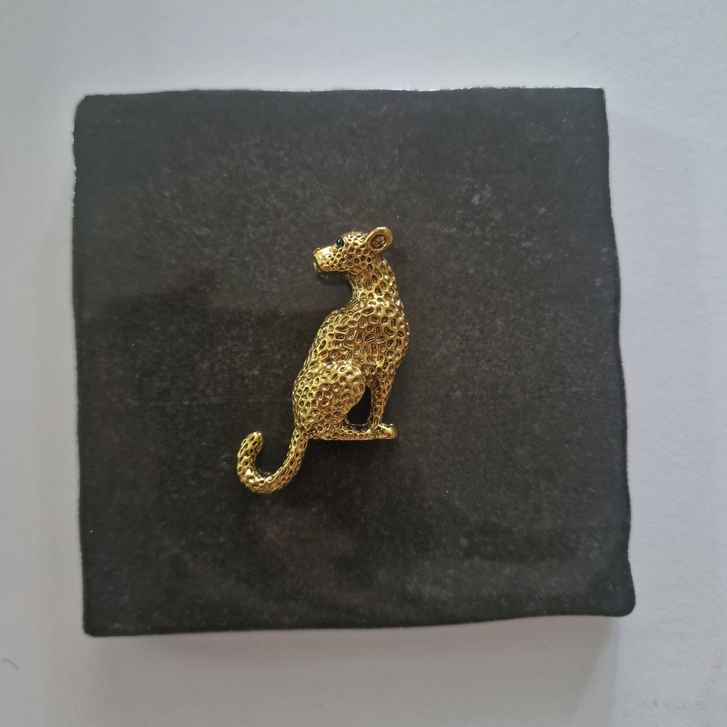 Tegeltje - 3D - Panter Goud - Tegeltje naar keuze
