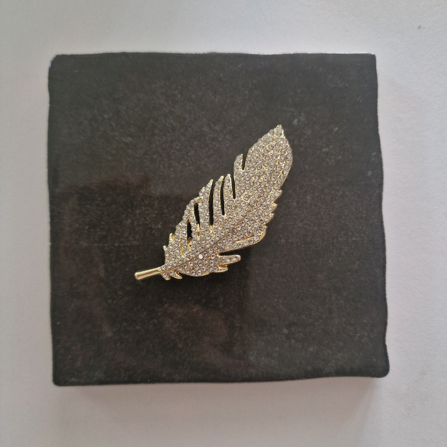 Tegeltje - 3D - Veertje Goud - Tegeltje naar keuze