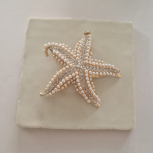 Tegeltje - 3D - Zeester - Tegeltje naar keuze
