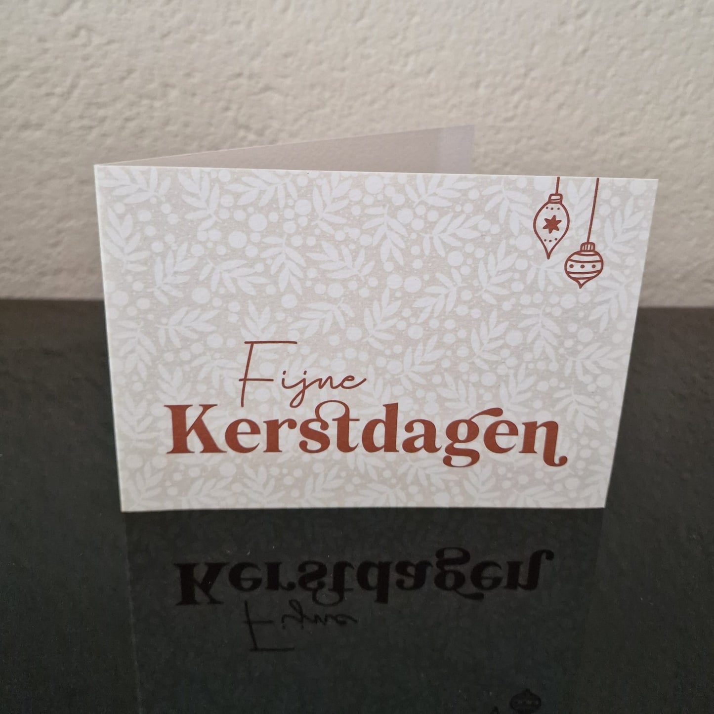 Wenskaart 'Fijne kerstdagen'