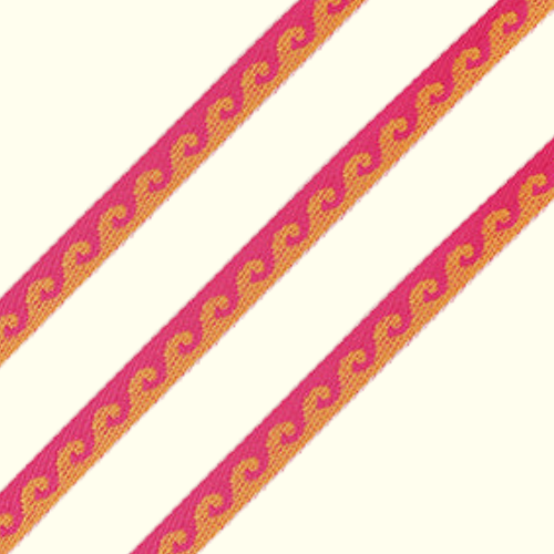 Armbandje - Waves - Oranje/Roze