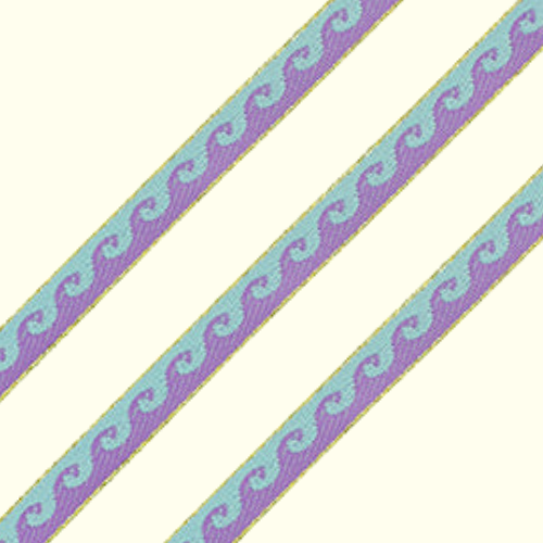 Armbandje - Waves paars