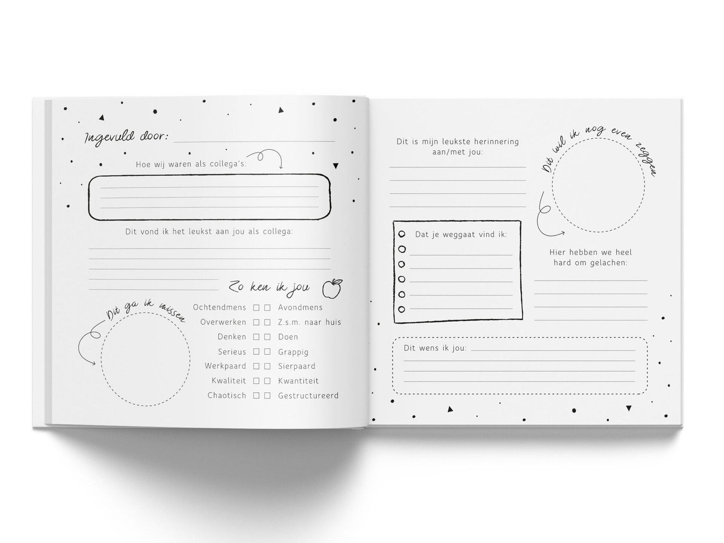 Invulboekje - Geniet van je Pensioen