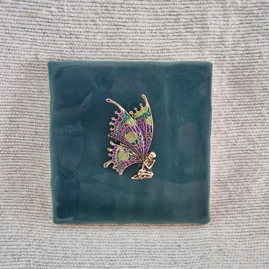 Tegeltje - 3D - Elfje - Groen