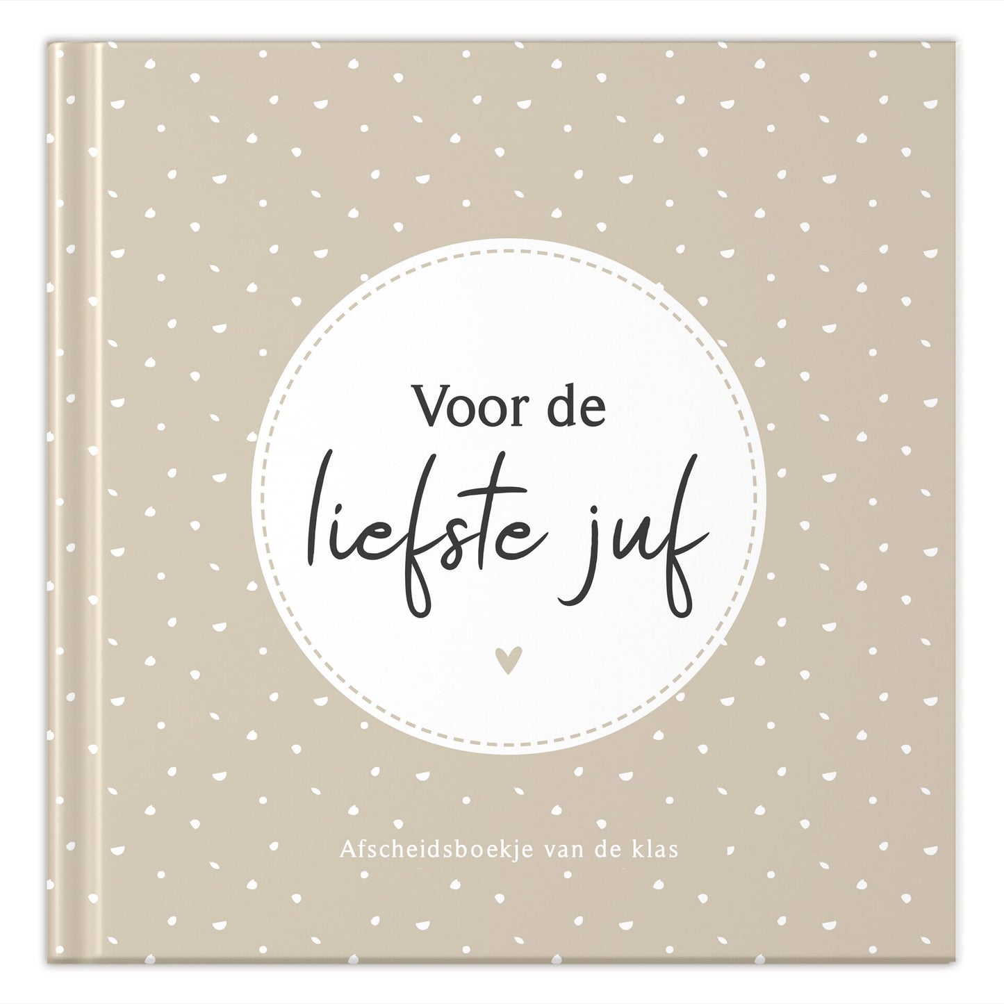 Afscheidsboekje - Liefste Juf