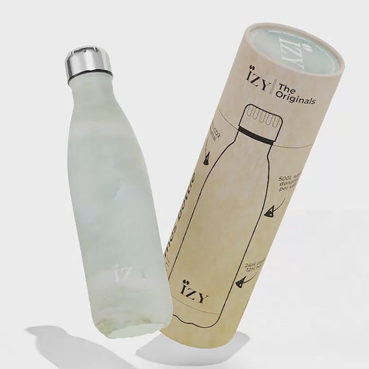 IZY - Thermosfles 500ml - Marmer Groen