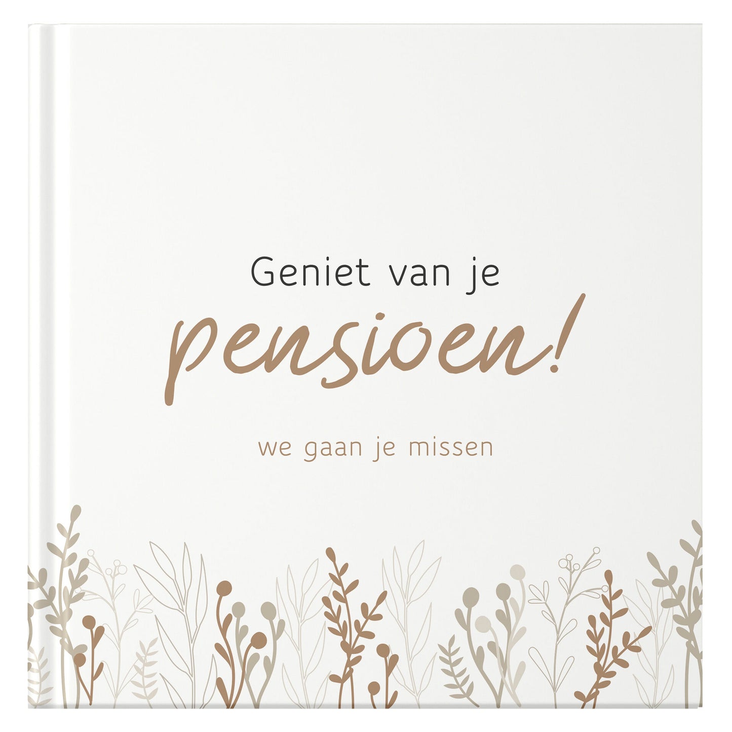 Invulboekje - Geniet van je Pensioen