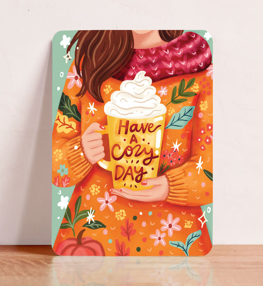 Ansichtkaart 'Cozy Day'