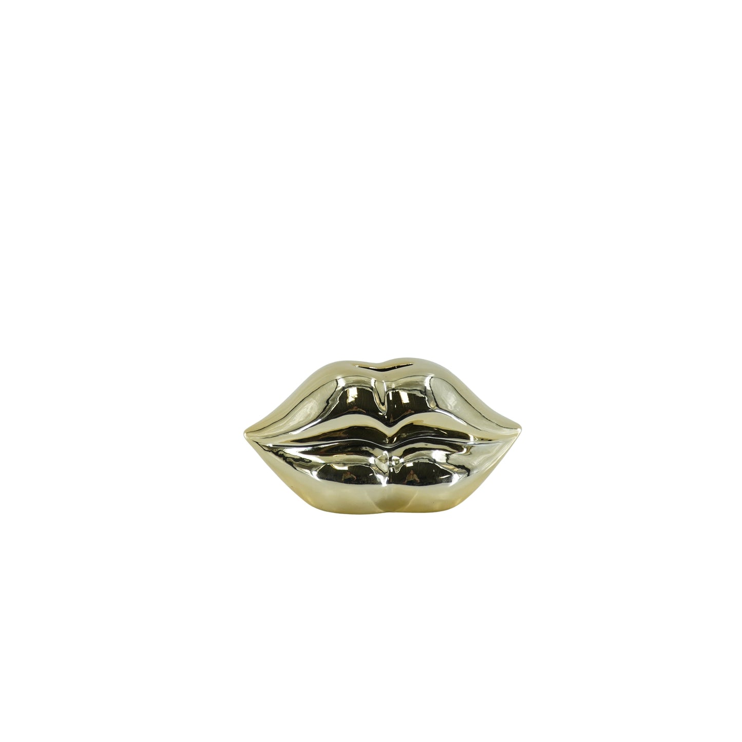 Spaarpot - Lip - Goud -15x8x8cm