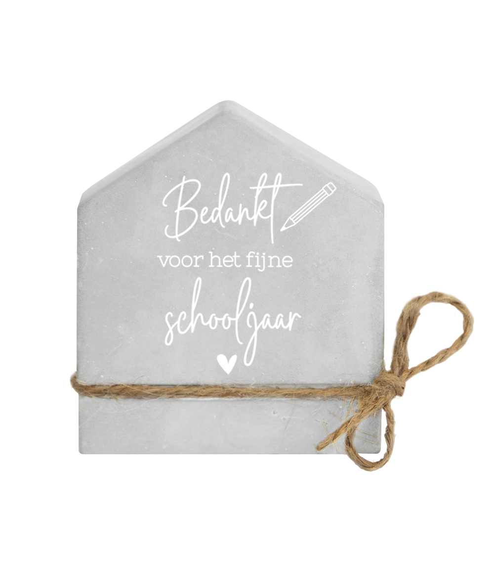 Cement House - Bedankt voor het fijne schooljaar