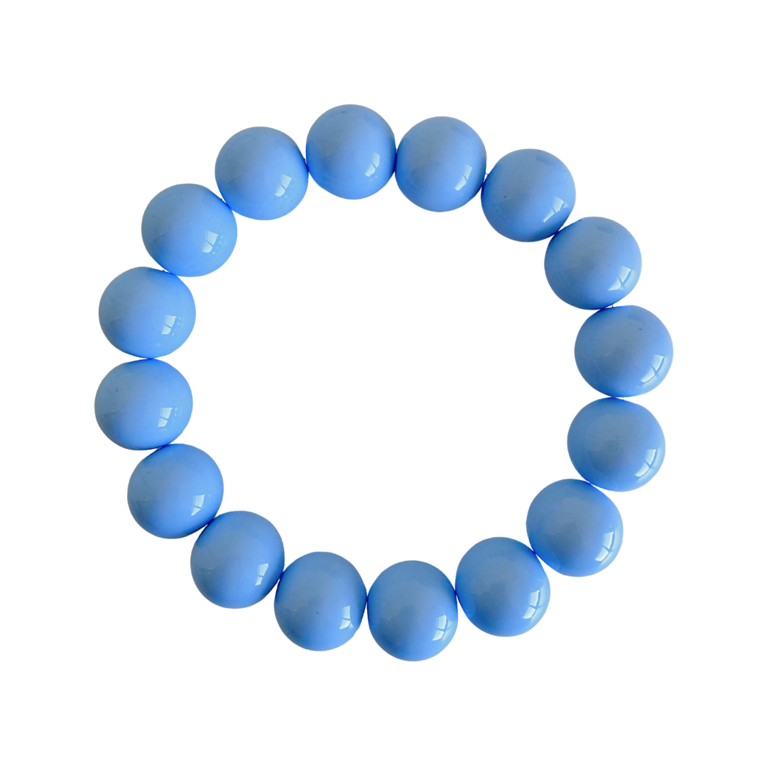 Bold Beads Armband | Sky - 14 mm