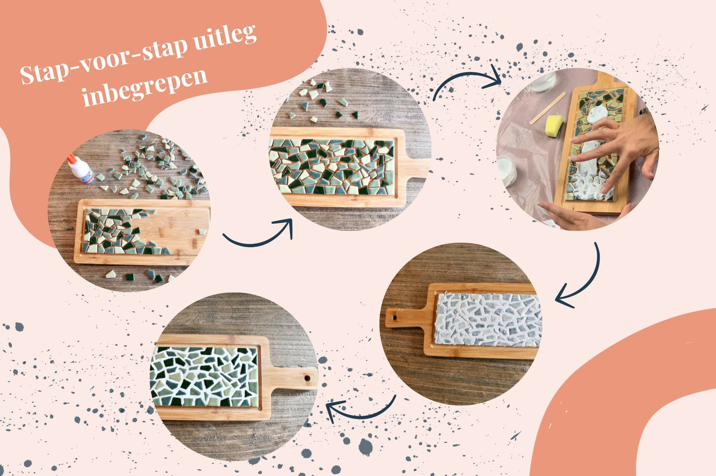 DIY Borrelplank - Beige